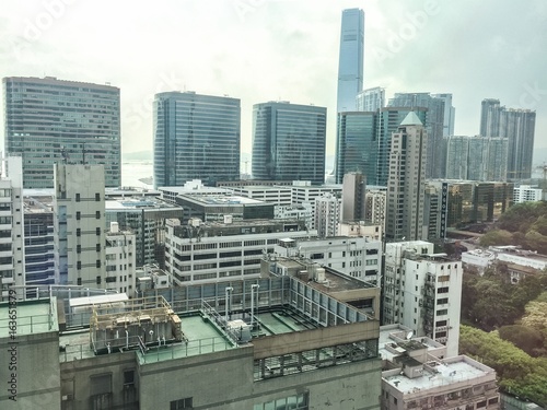 Skyscrapers in Kowloon Hong Kong China