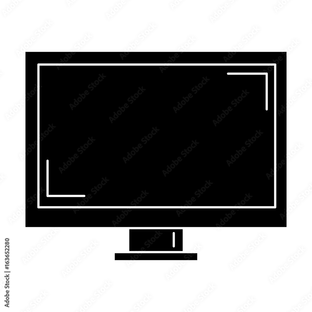 computer display isolated icon vector illustration design computer display isolated icon vector illustration design
