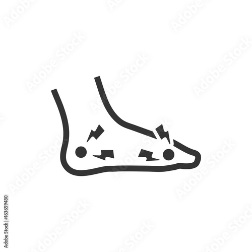 Tingling Feet Icon