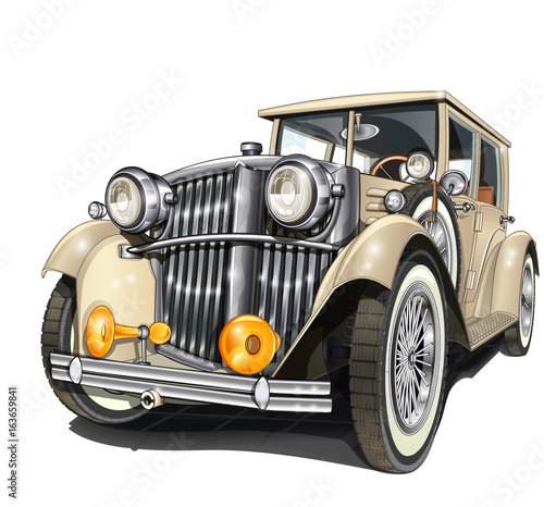 Retro car