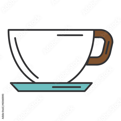 coffee cup isolated icon vector illustration design