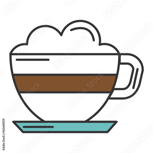 coffee cup isolated icon vector illustration design