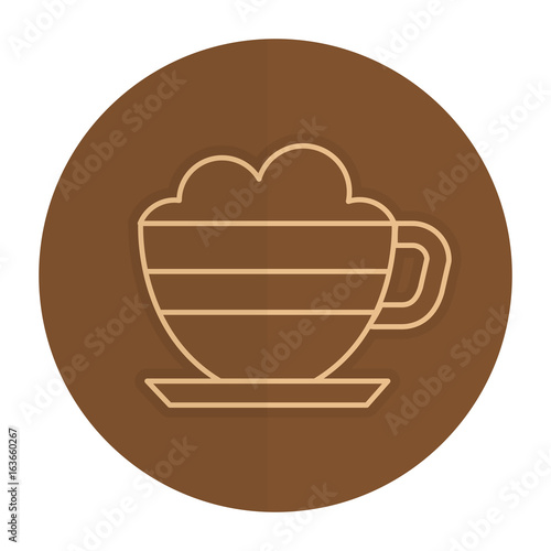 coffee cup isolated icon vector illustration design