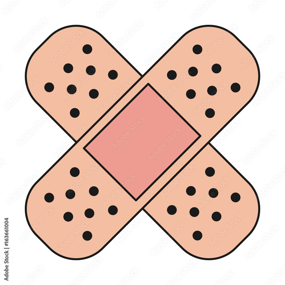 cure band isolated icon vector illustration design cure band isolated icon vector illustration design