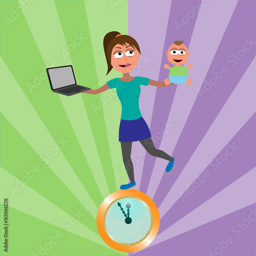 work life balance concept