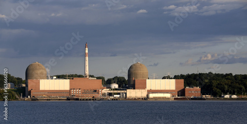 Indian Point Energy Center--Nuclear Energy Power Plant on the Hudson River