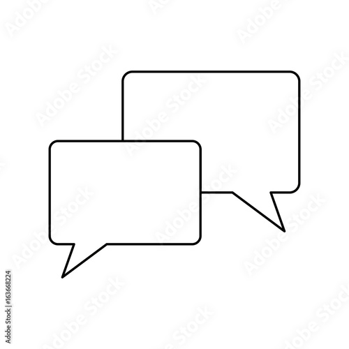 speech bubbles dialog chating message icon