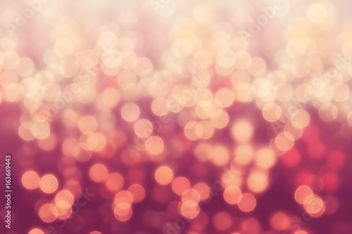 blur light bokeh of love pink sweet lovely color tone for background.