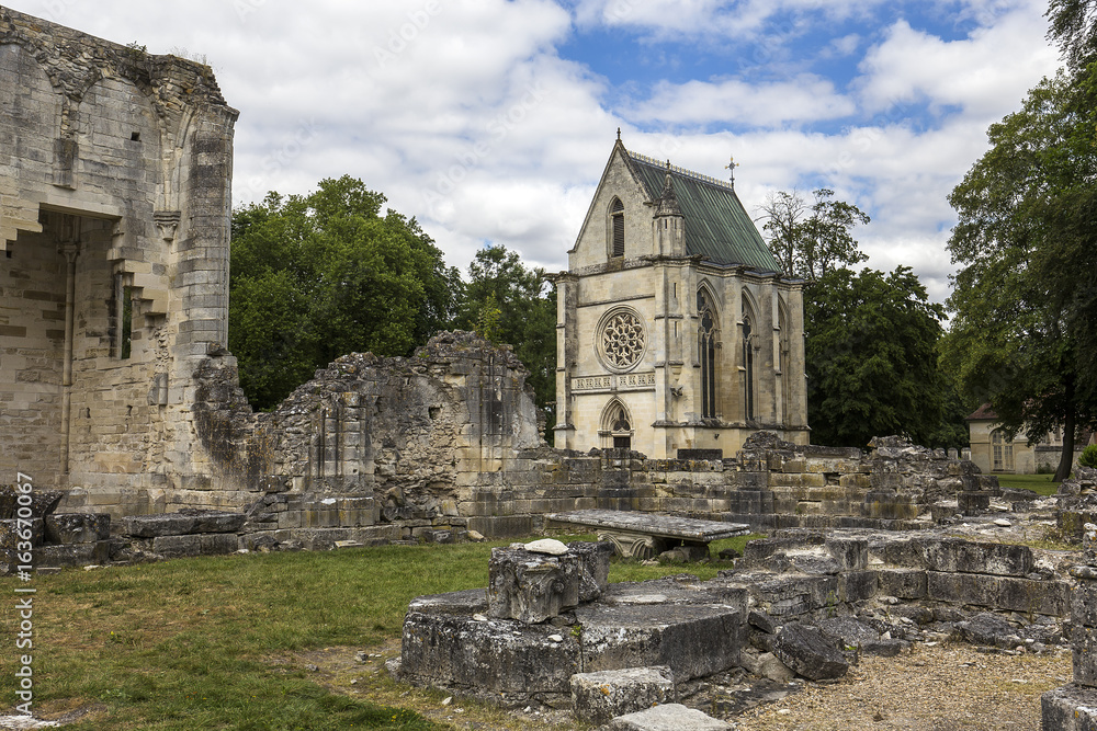 Primatice chapel, Chaalis abbey, Chaalis, France Primatice chapel, Chaalis abbey, Chaalis, France