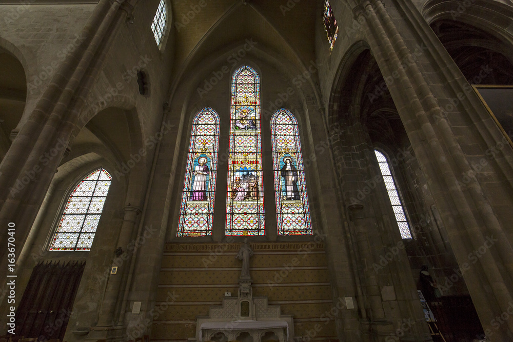 Saint Antoine church, Compiegne, Oise, France