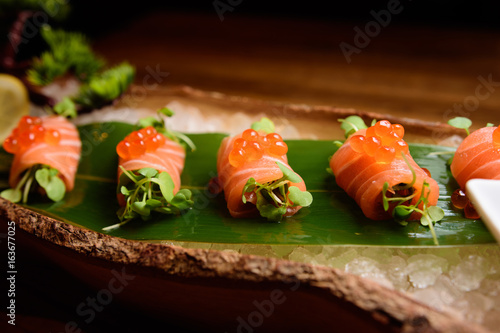salmon sashimi special