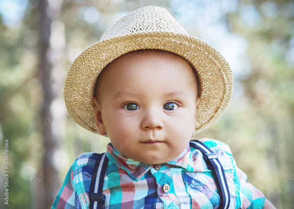 Close up of baby boy Close up of baby boy