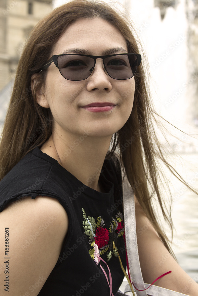 Fashion portrait of young beautiful woman. Fashion portrait of young beautiful woman.