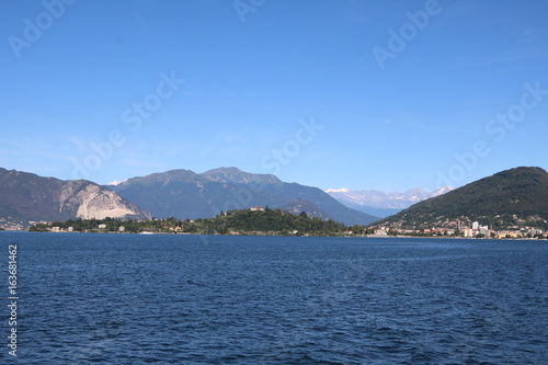 Verbania Pallanza and Intra at Lake Maggiore, Piedmont Italy