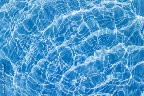 Surface of swimming pool water background