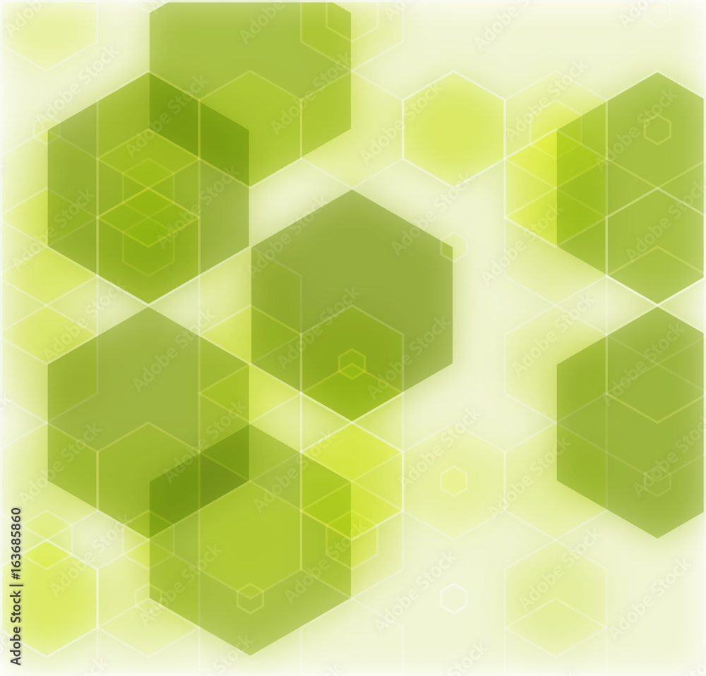 Fototapeta premium Abstract Geometrical Green Background, Vector Illustration EPS10