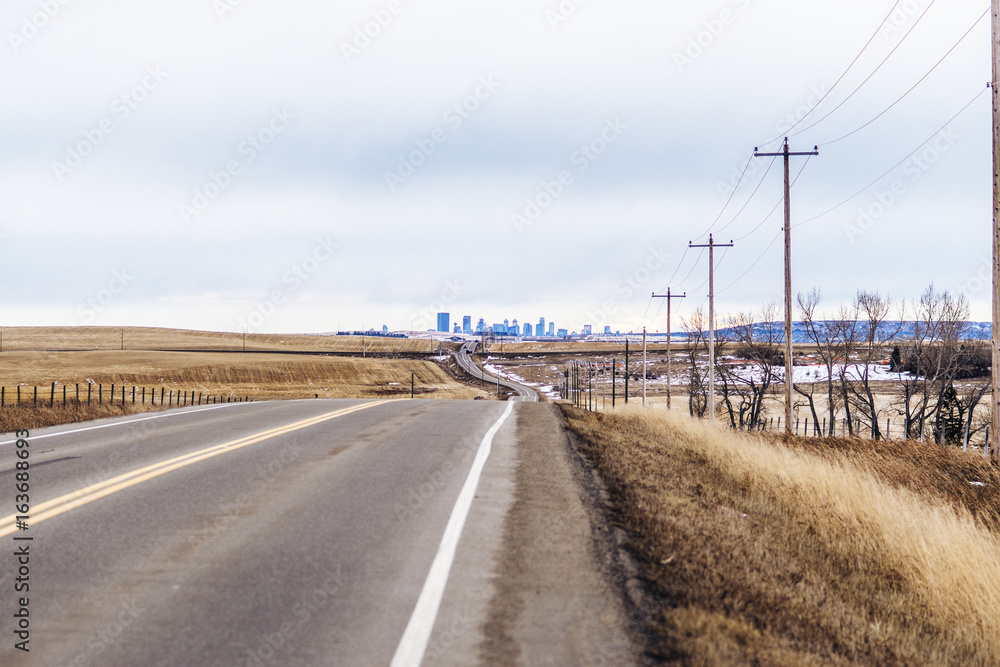 road to Calgary road to Calgary