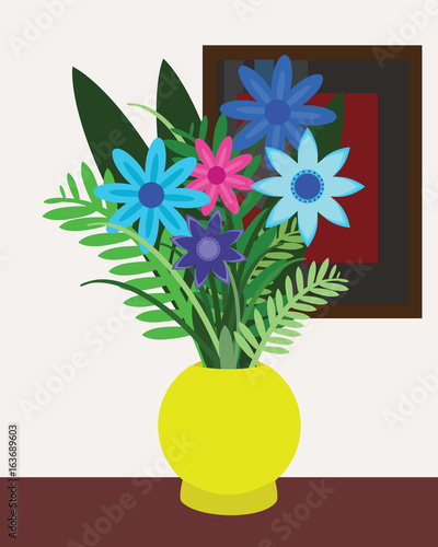 flowers in a vase