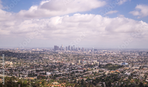 Modern city. The financial and business capital of California is the city of Los Angeles