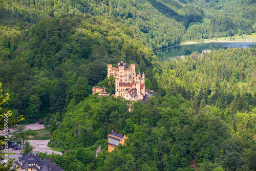 Hohenschwangau Castle  Fussen  Bavaria  Germany