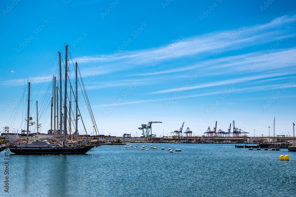 Valencia harbor