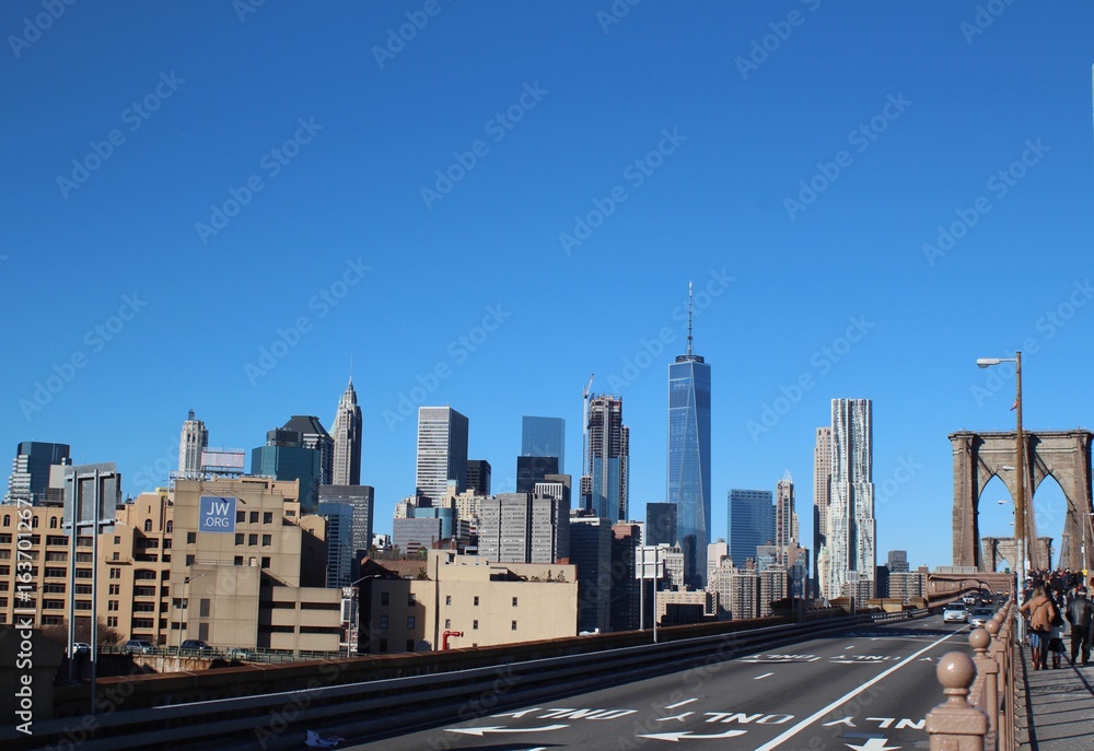 Obraz premium Brooklyn bridge new york