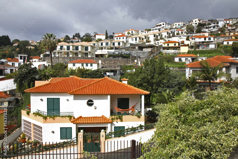 Livramento district in Funchal. Madeira island. Portugal