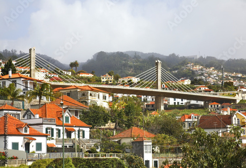 View of Funchal. Madeira island. Portugal