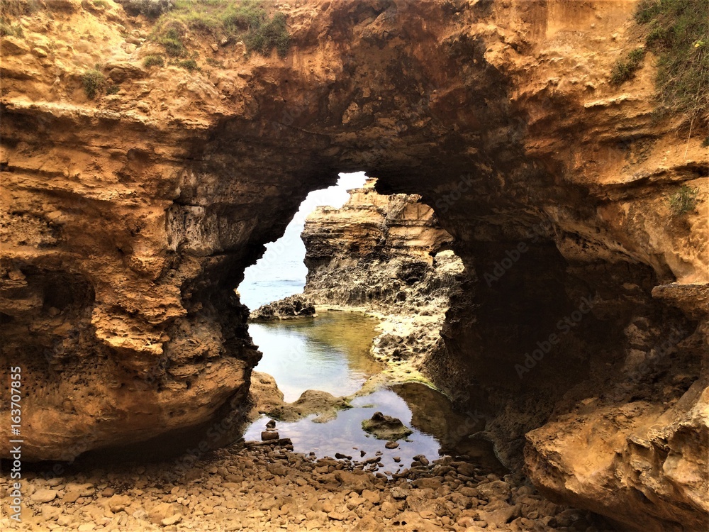 Arc rocheux, mer (Australie)