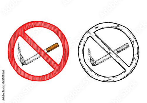 No smoking sign