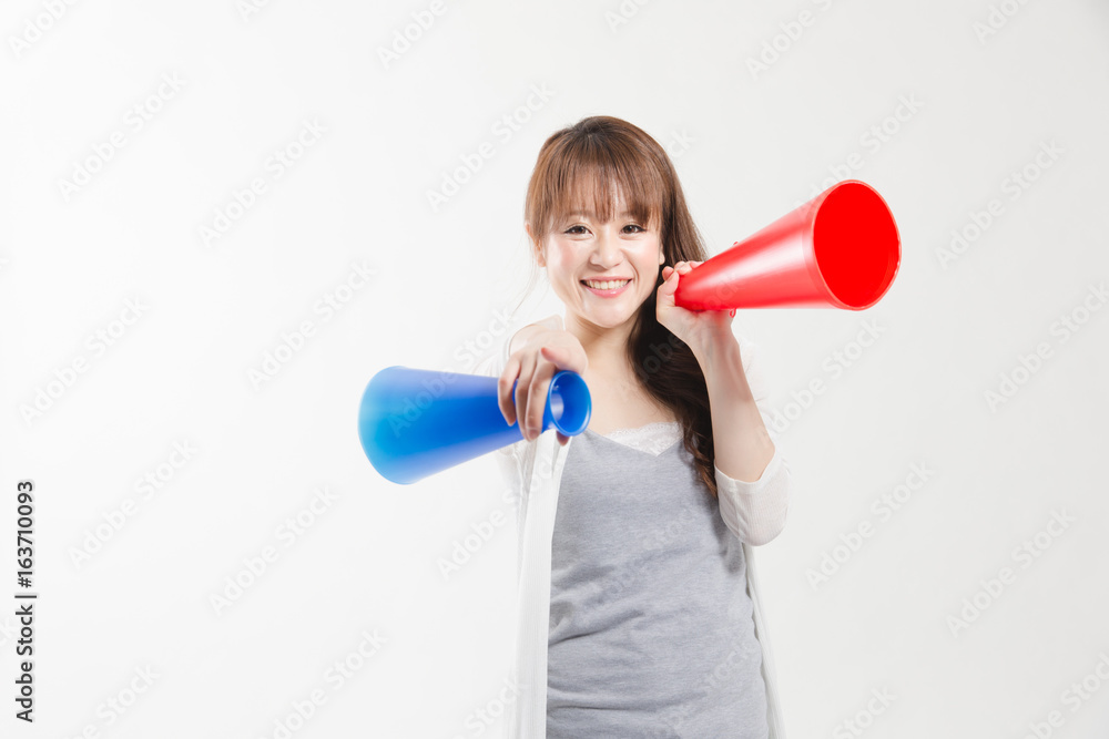 カジュアルポートレート・白バック