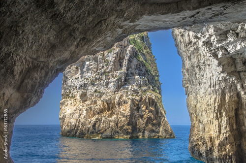 Greece, Paxos Island - Ortholithos Rock