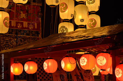 lantern night of Gion festival, Kyoto Japan
祇園祭 宵山　京都