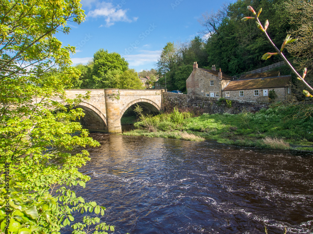 Fototapeta premium Bridge at Richmond, Yorkshire, England