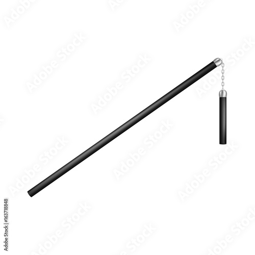 Flail in black design