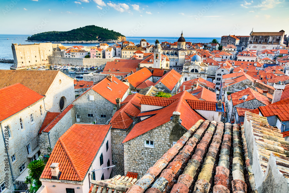 Fototapeta premium Dubrovnik, Croatia - Dalmatia, Mediterranean Sea