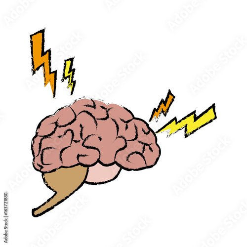 brain human pain sick organ