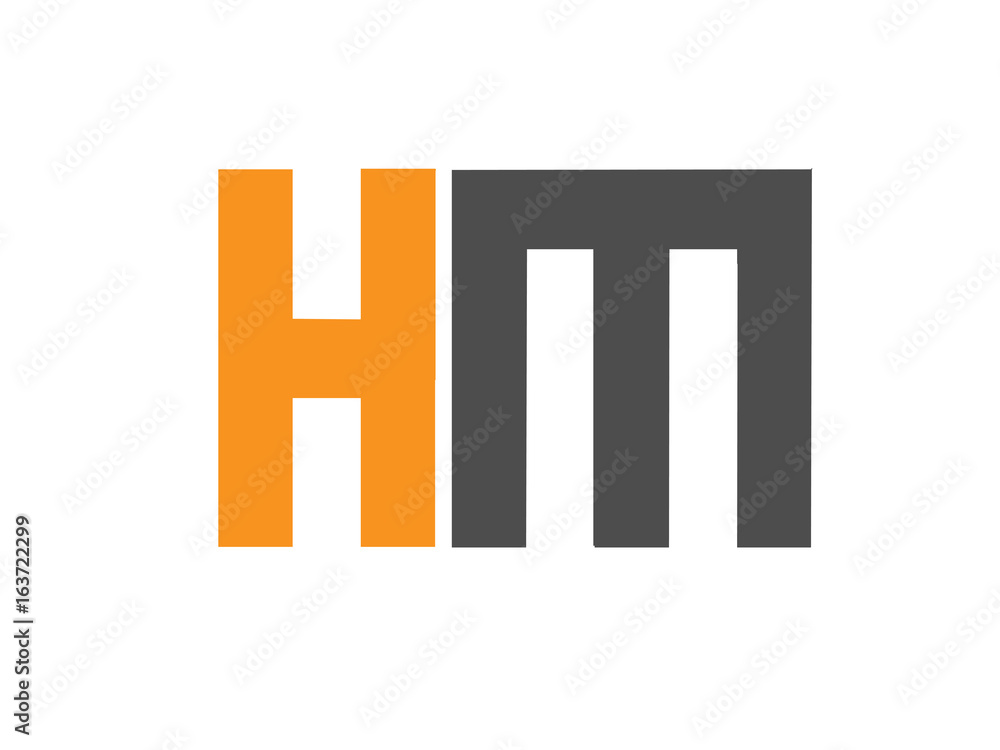 HM Initial Logo for your startup venture HM Initial Logo for your startup venture