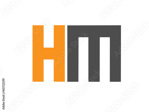 HM Initial Logo for your startup venture