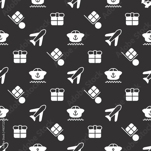 Delivery seamless pattern