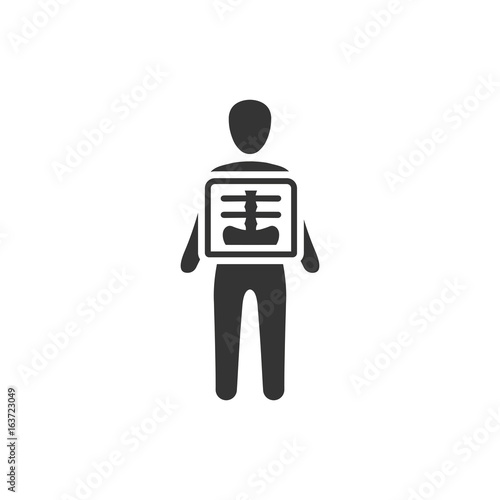 Human X-ray Icon