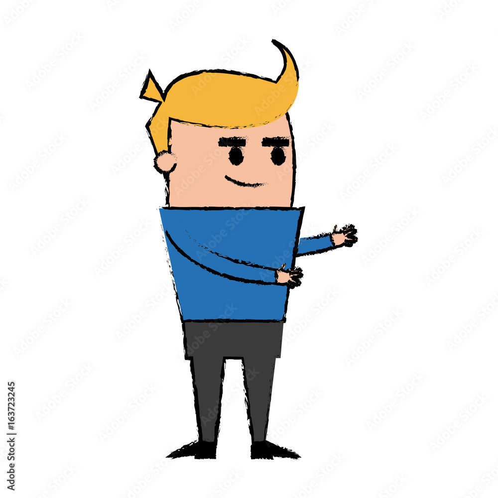 character businessman and office worker pose character businessman and office worker pose