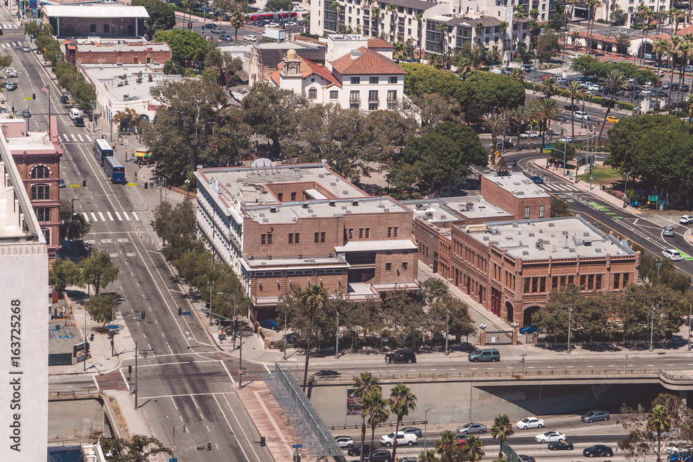 Pueblo, the historic center of Los Angeles