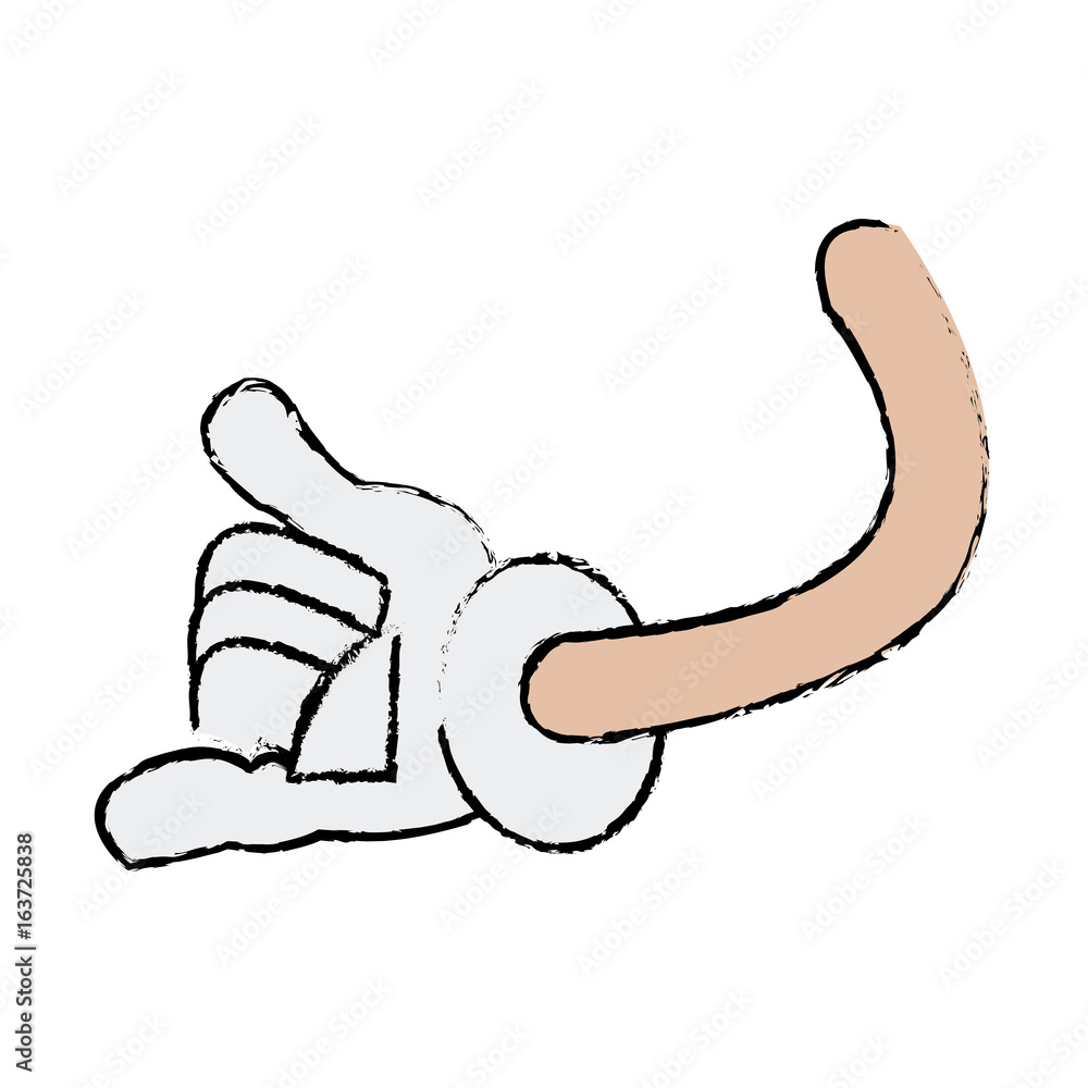 cartoon arms gloved hand part of body cartoon arms gloved hand part of body
