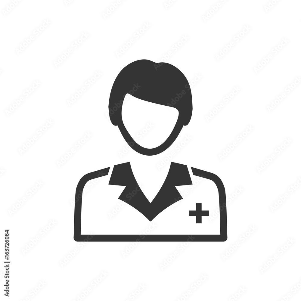 Female Doctor Icon Female Doctor Icon