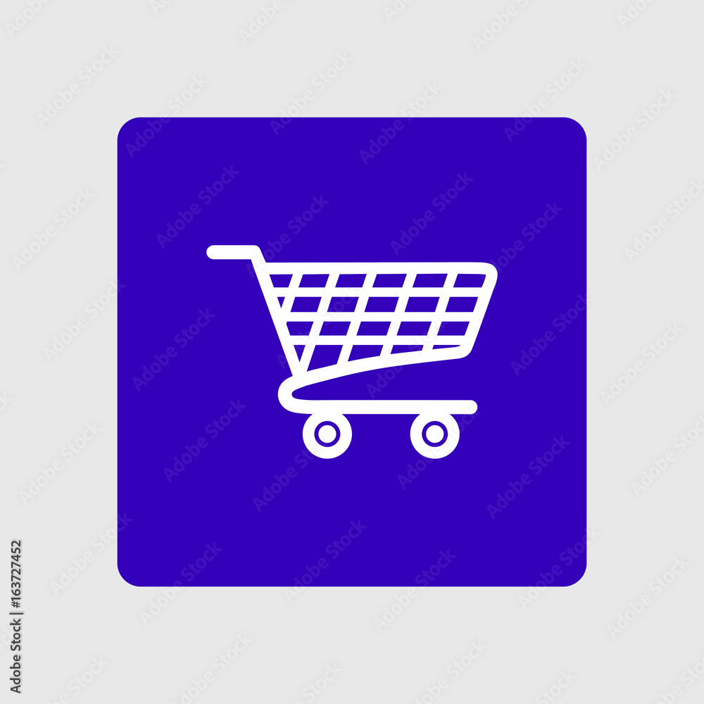 Flat icon of shopping chart. Add a product to the cart. Flat icon of shopping chart. Add a product to the cart.