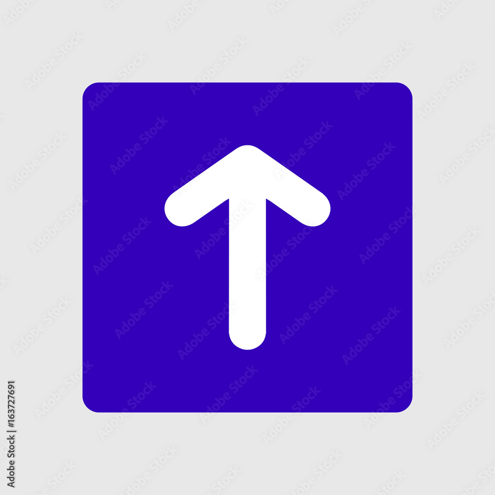 Arrow icon. Pointer direction for land navigation. Arrow icon. Pointer direction for land navigation.