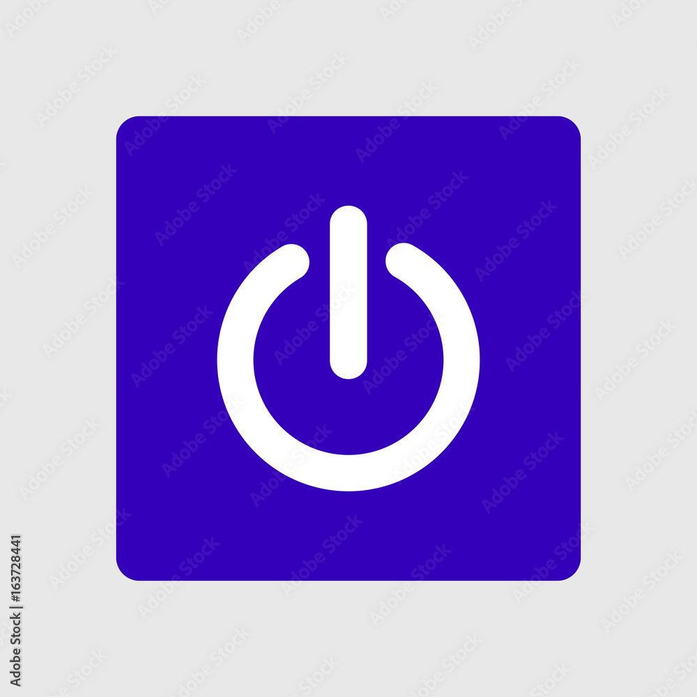 Power sign icon.
Power button. Close application. Flat design style. Power sign icon.
Power button. Close application. Flat design style.
