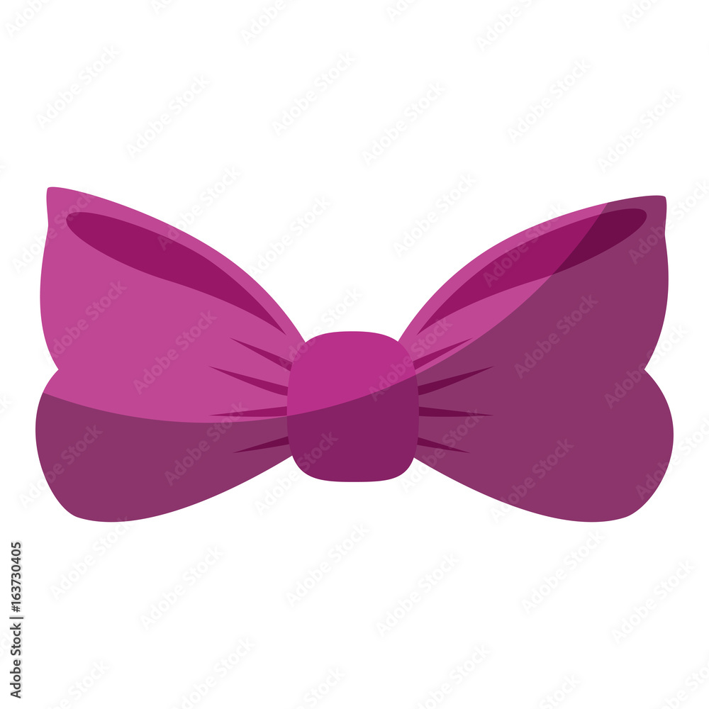 bow tie fashion icon vector illustration graphic design