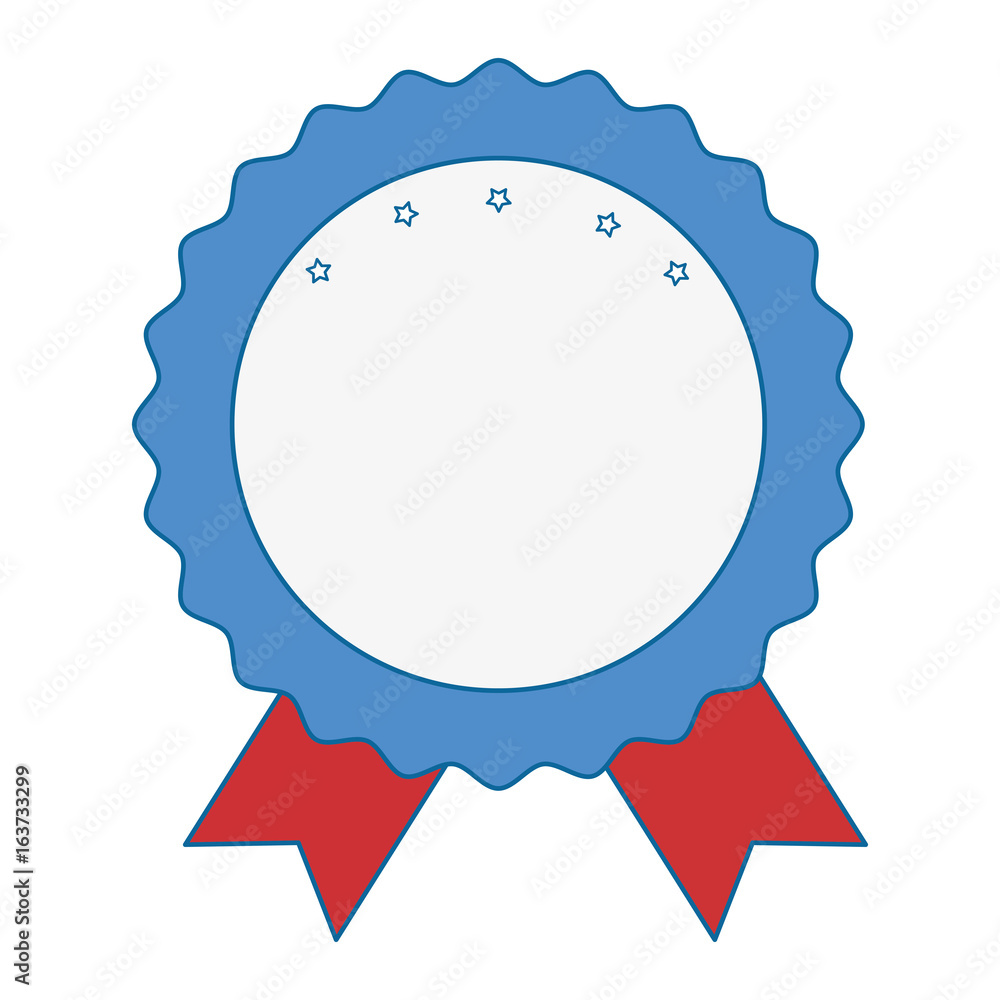 Award ribbon blank icon vector illustration graphic design Award ribbon blank icon vector illustration graphic design